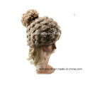 Fábrica de lana de mano de lana Hat Louchy piña Beanie Hat Cap